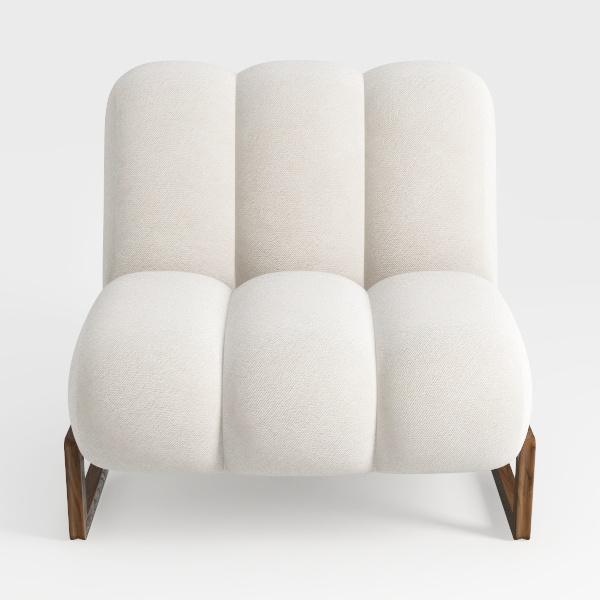 Open-air Cafe-single sofa.max